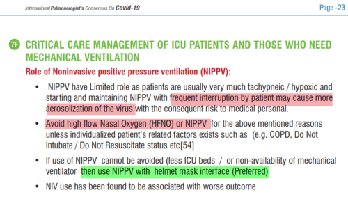 CRITICAL CARE MANAGEMENT OF ICU PATIENTS AND THOSE WHO NEED MECHANICAL VENTILATION 