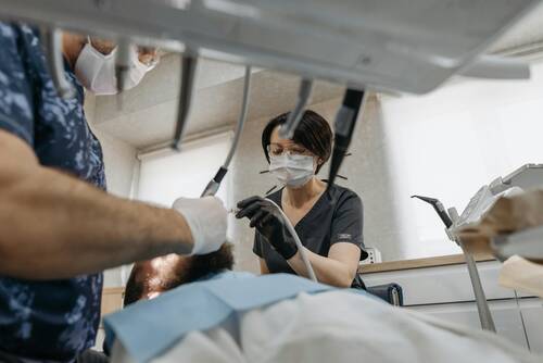 dental clinic visit