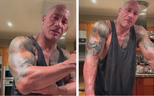 Dwayne Johnson shoulder surgery