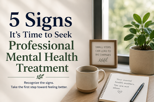 Time to Seek Professional Mental Health Treatment