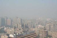 “Cairo Air Pollution with smog - Pyramids1” by Nina Hale is licensed under CC BY 2.0