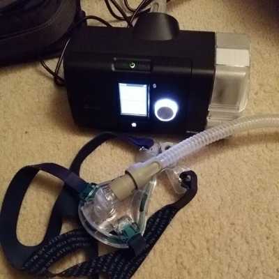 “The new CPAP machine” by Bryan Alexander is licensed under CC BY 2.0