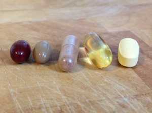“Supplements - lycopene, ubiquinol, cherry, omega-3 & multivitamin” by Health Gauge is licensed under CC BY 2.0