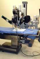 A robotically assisted surgical system: Wikipedia