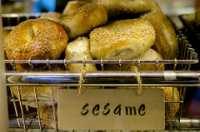 "Sesame Seed Bagel for Breakfast - 2/52 Weeks: 2014 Edition" by Au Kirk is licensed under CC BY 2.0. To view a copy of this license, visit: https://creativecommons.org/licenses/by/2.0